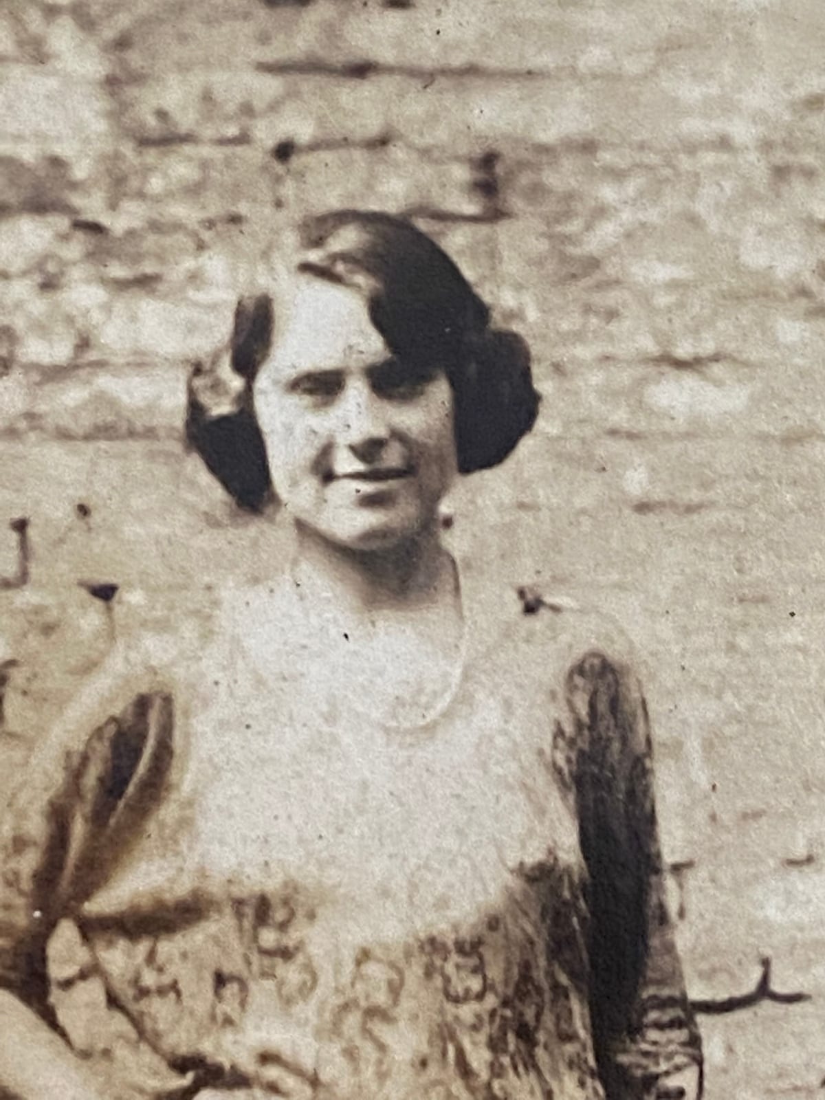 Antonia Palles — an undated portrait from the family collection, faded with age.