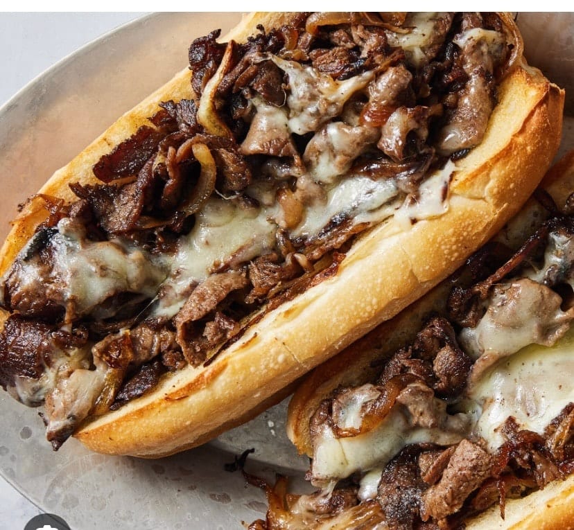 A cheesesteak with peppers and onions at The Coney Island in Pottsville, PA.